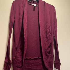 Maroon medium cardigan